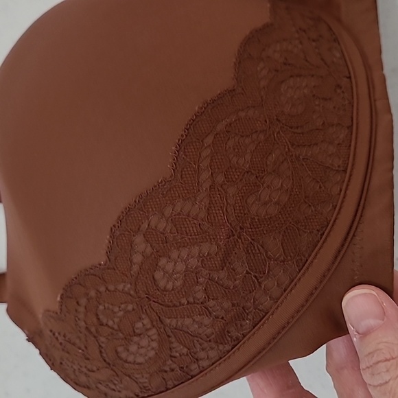 Ashley Stewart Chocolate Brown Lace Underwire Bra size 40DDD - Picture 2 of 6